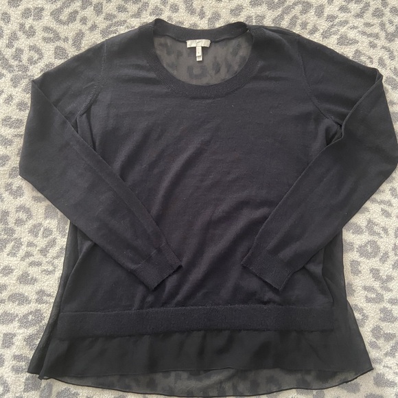 JOIE LIGHTWEIGHT BLACK SWEATER SIZE SMALL - Picture 2 of 8